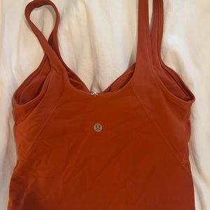 Lululemon orange align tank